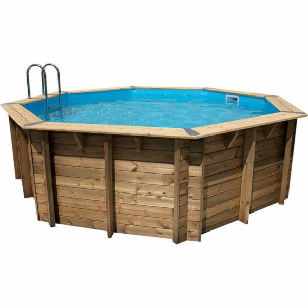 Piscina infantil de madera Tropic 2x2 m.