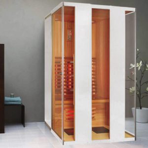 Sauna de infrarrojos Argos 170 x 170 x 200 - Poolfy - Saunas Infrarrojos