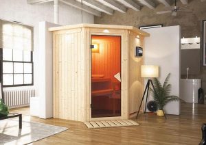 Sauna Finlandesa Parima 2 Karibu 196 x 151cm - Poolfy