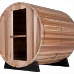 Barrel Sauna exterior 4 Plazas