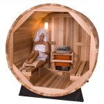 Barrel Sauna exterior 6 plazas