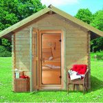 Sauna Finlandesa exterior Chalet 2 – 5/6 Plazas