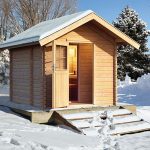 Sauna Finlandesa exterior Chalet 3 – 5/6 Plazas