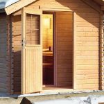 Sauna Finlandesa exterior Chalet 3 – 5/6 Plazas