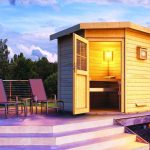 Sauna Finlandesa exterior Chalet 4 5/6 Plazas