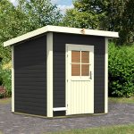 Sauna Finlandesa exterior Torge 2 antracita – 3/4 Plazas