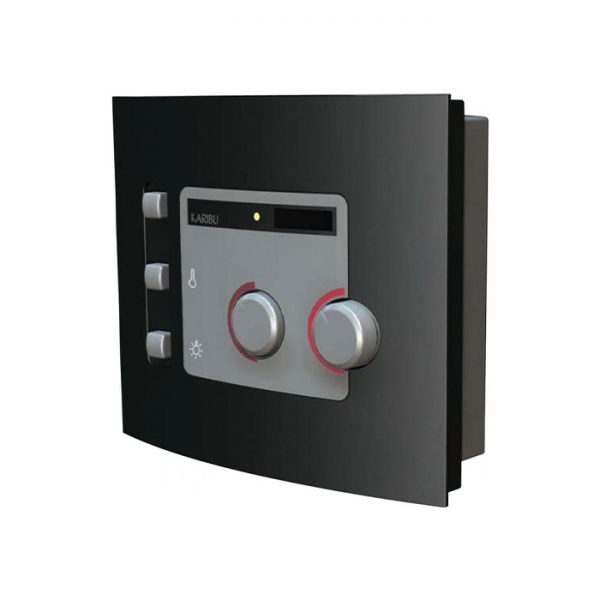 Caldera de sauna 3,6KW combinada BIO con mando externo